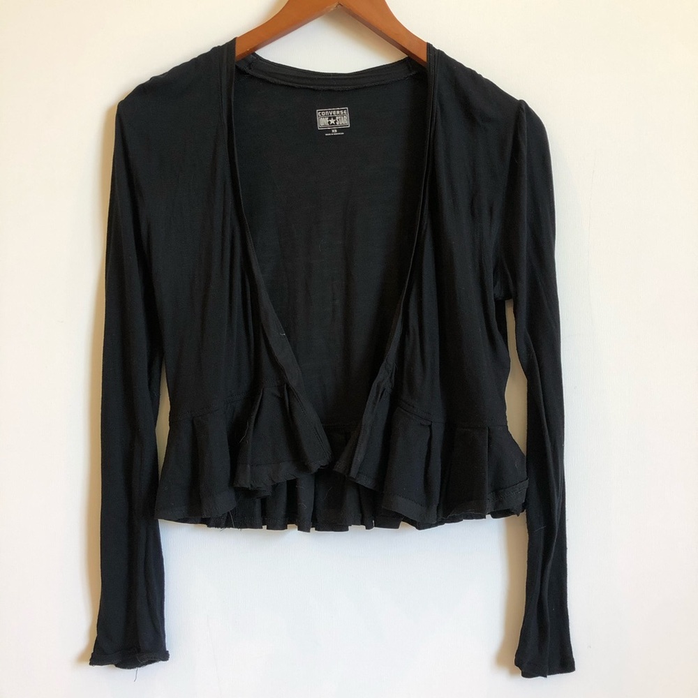 Black lightweight sweater